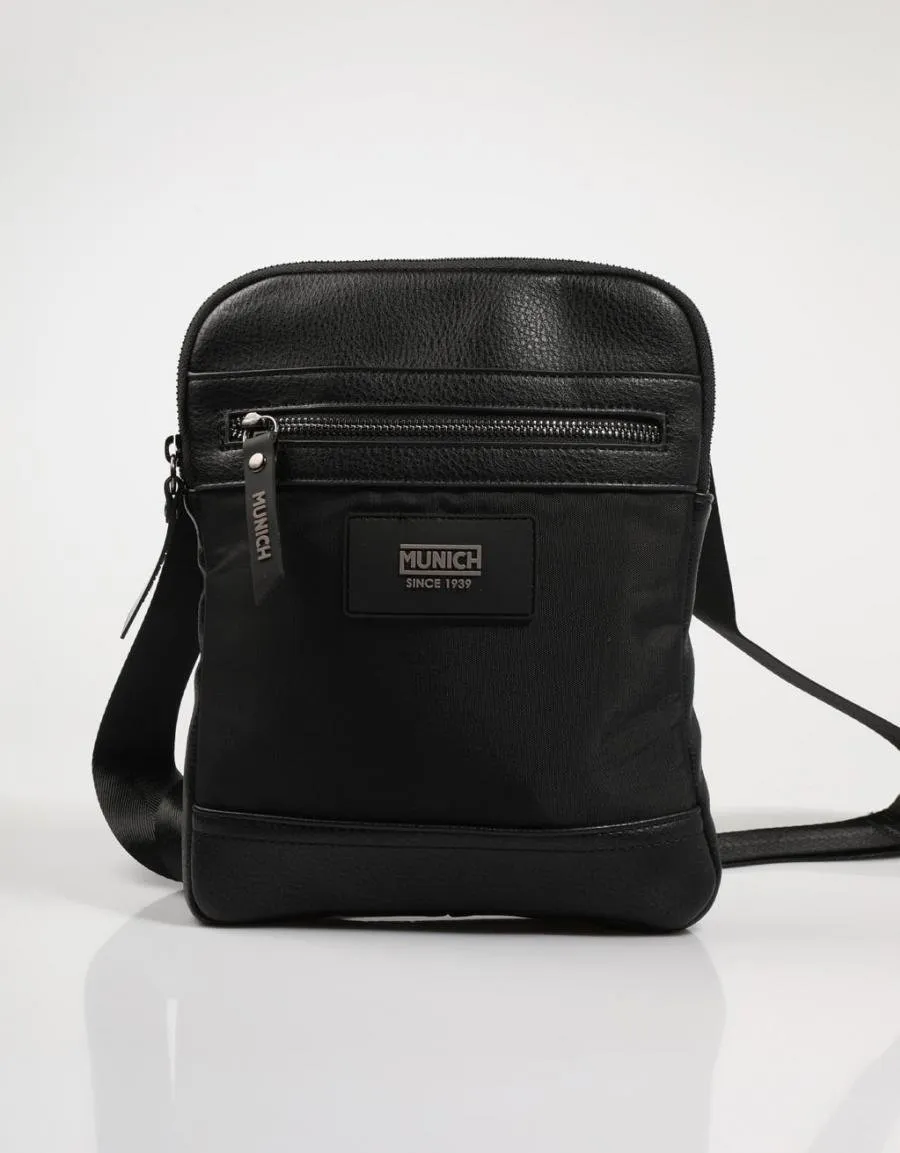  bandolera MUNICH BAGS Jungle Crossbody Slim en Negro 78126