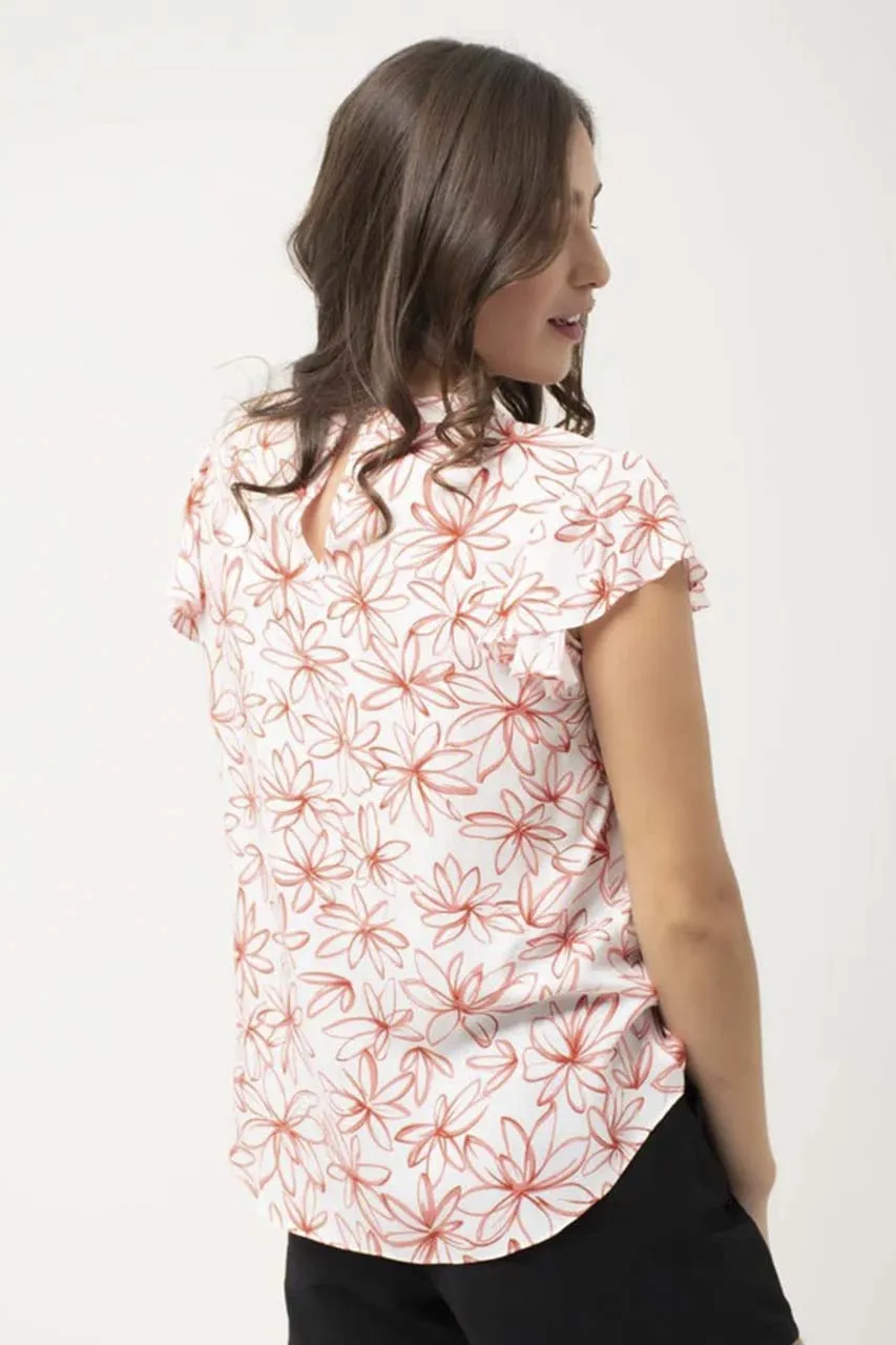 Blusa Estampado Cuello Redondo Zucca 8504