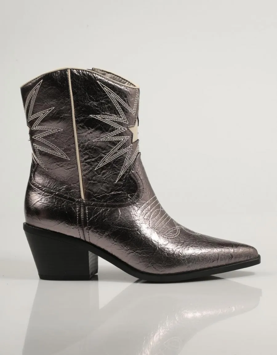  bottines LA STRADA 2203459 en Platine 84054