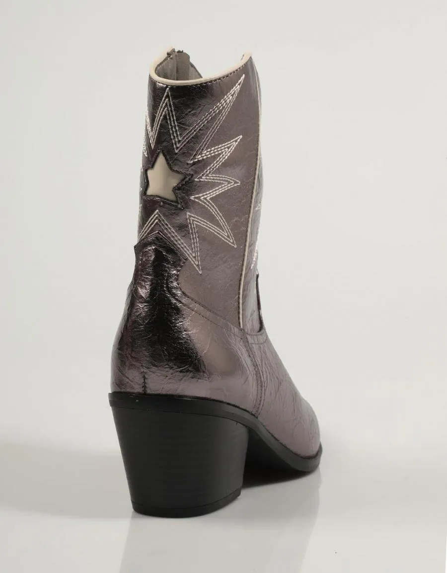  bottines LA STRADA 2203459 en Platine 84054