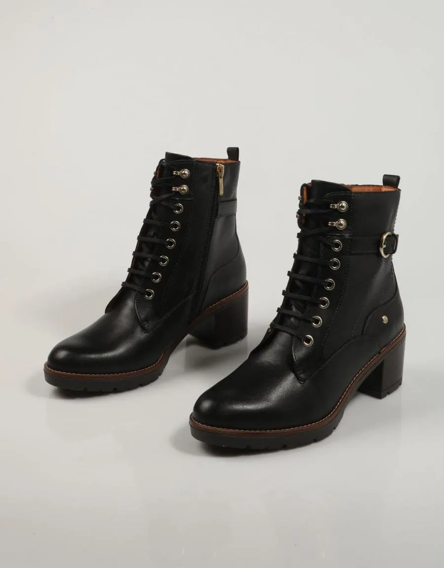  bottines PIKOLINOS Llanes W7h 8510 en Noir 83964