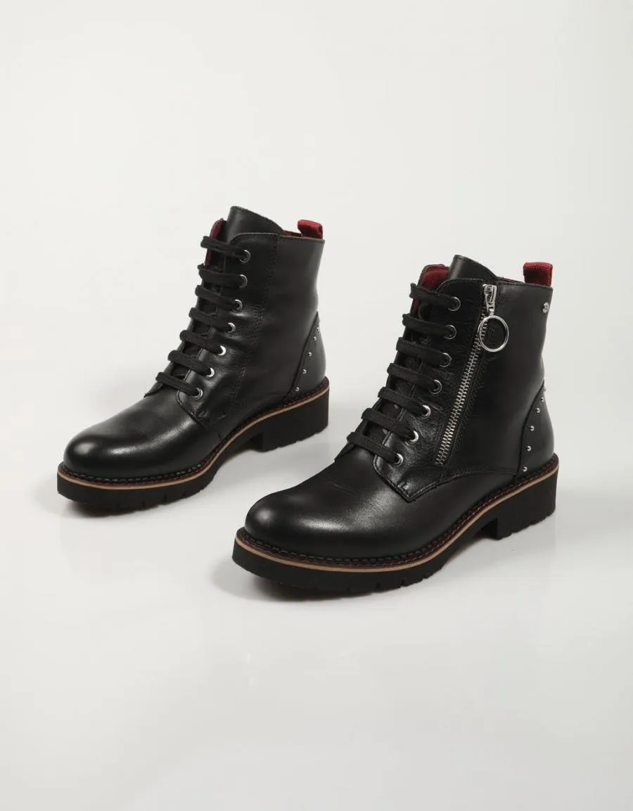  bottines PIKOLINOS Vicar Wov-8610 en Noir 71236