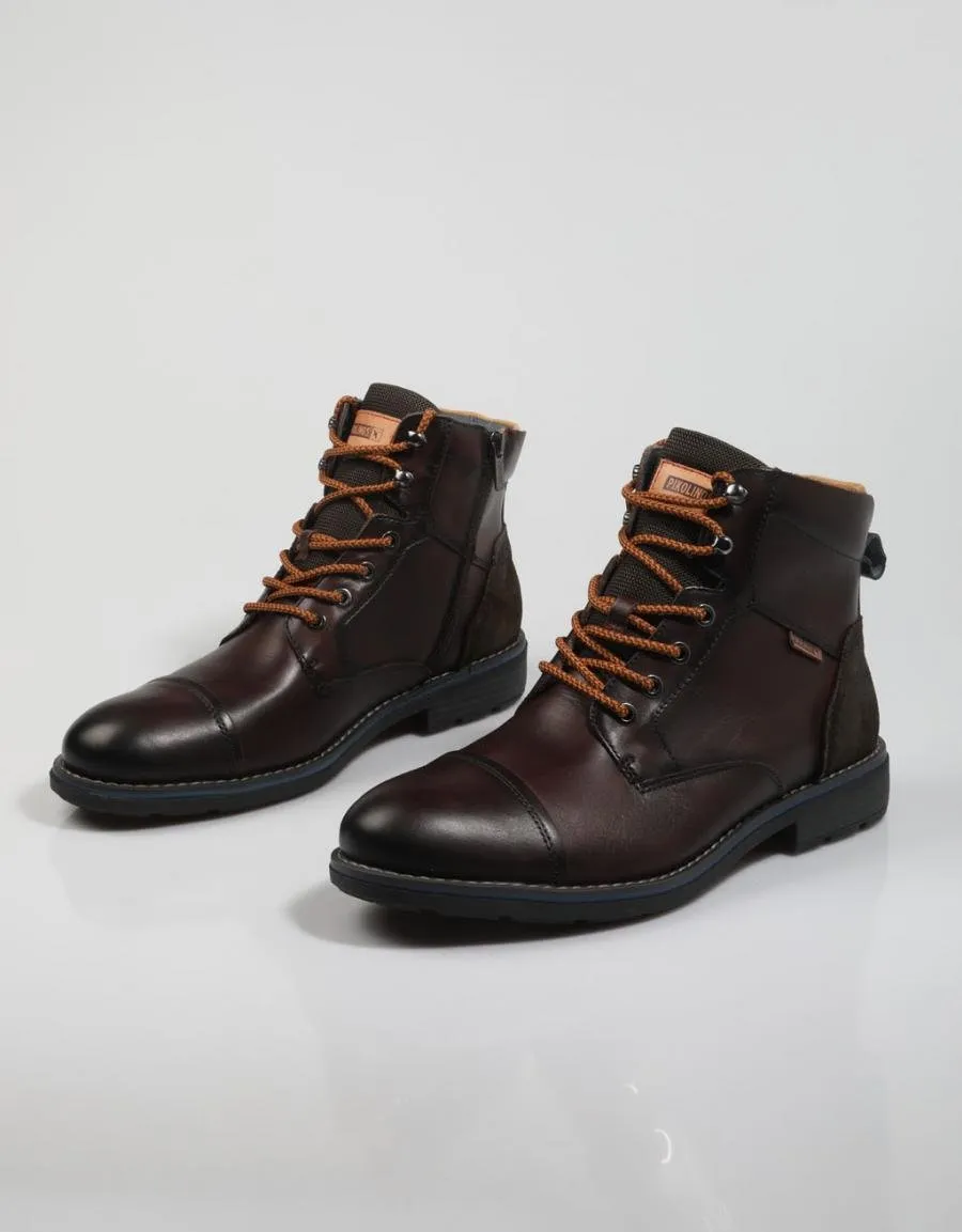  bottines PIKOLINOS York M2m 8170 C2 en Maron 80254