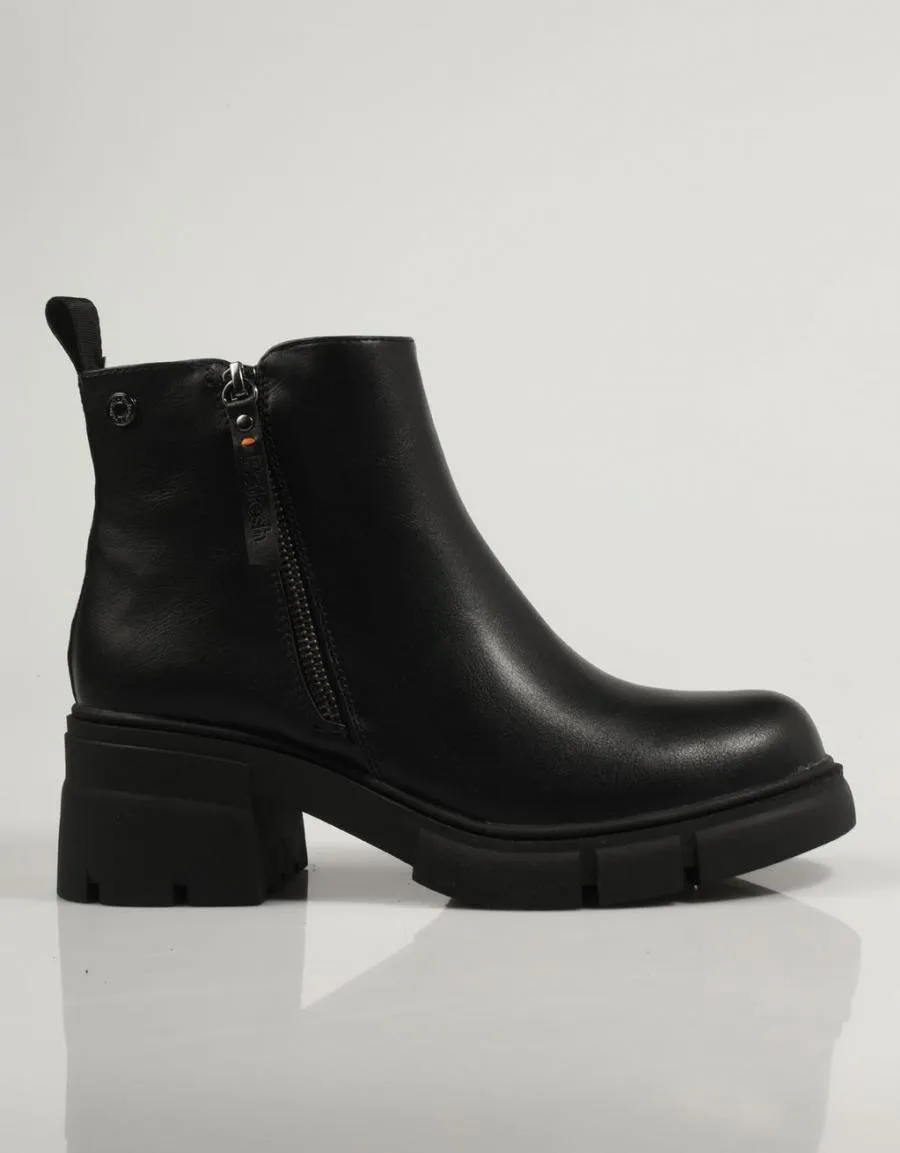  bottines REFRESH 171054 en Noir 83772