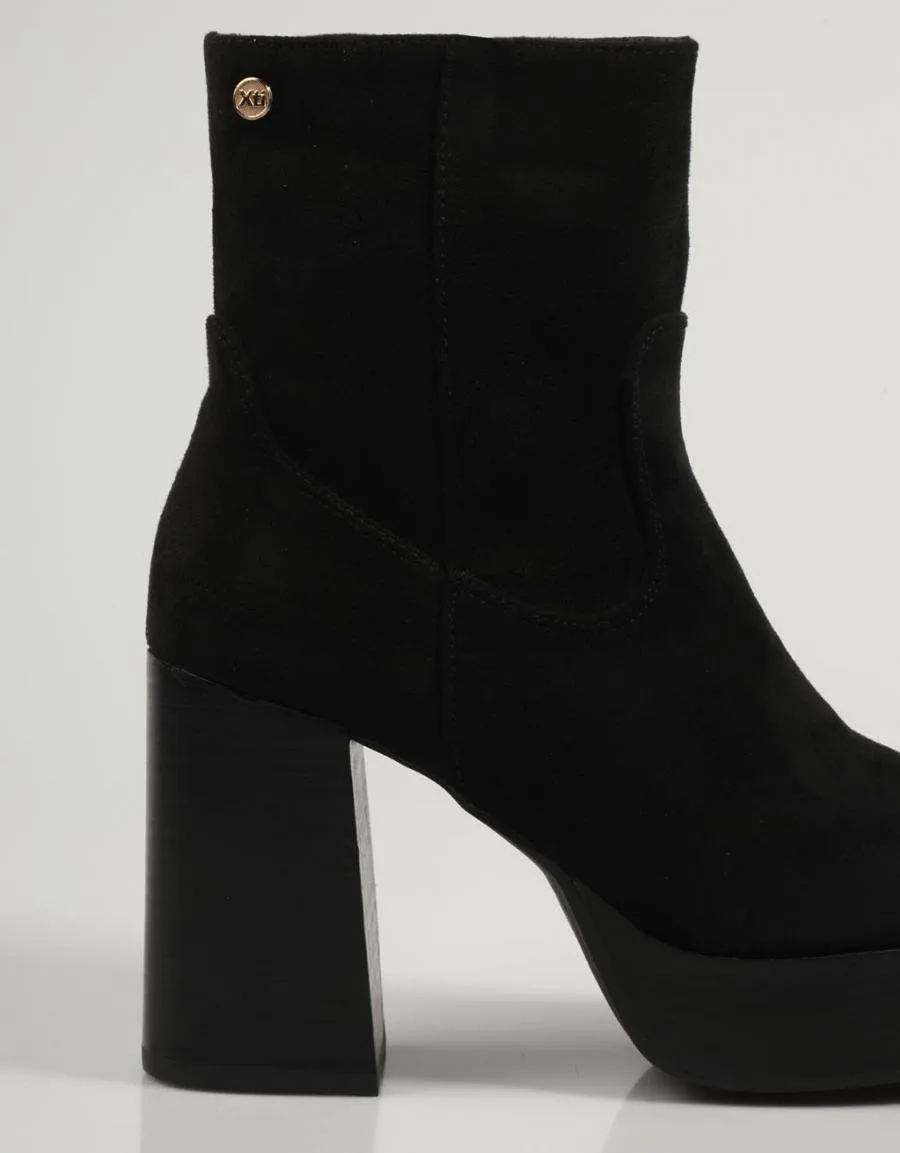  bottines XTI 142188 en Noir 83567