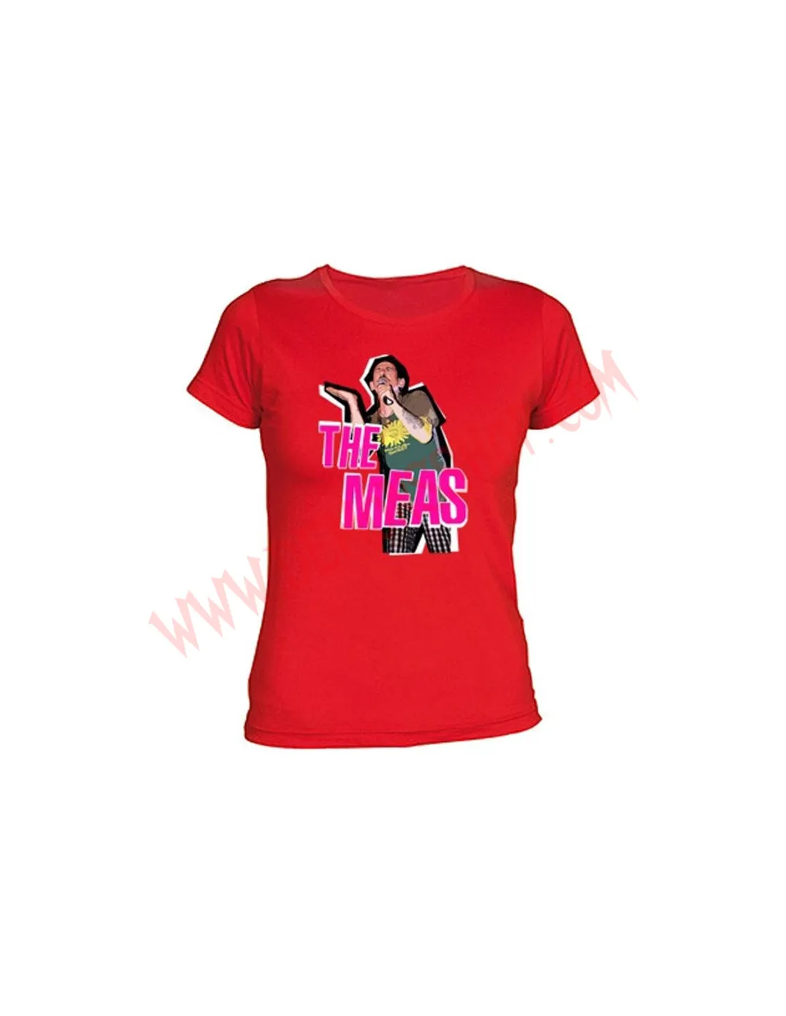 Camiseta Chica MC The Meas (Roja)