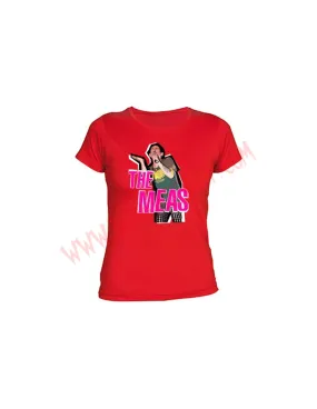 Camiseta Chica MC The Meas (Roja)