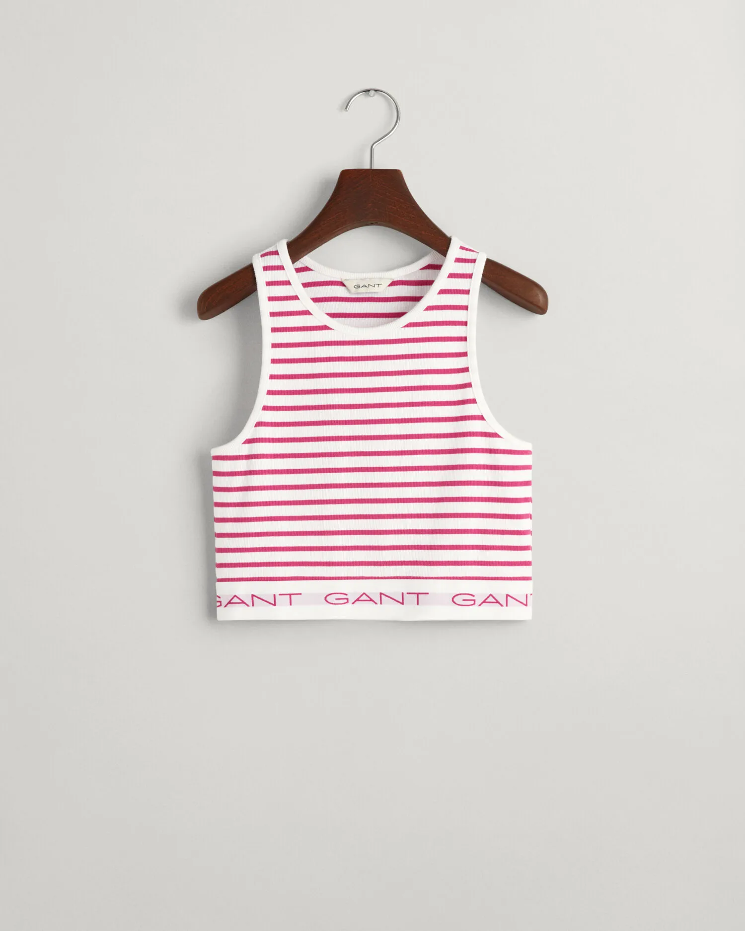 Camiseta de tirantes acanalada a rayas Teen Girls