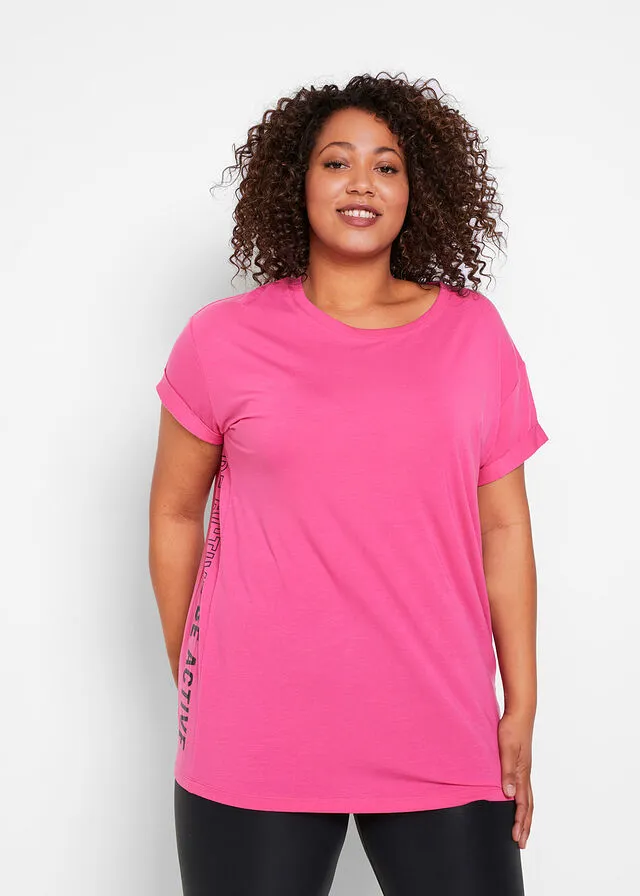 Camiseta deportiva de Lyocell Pink lady