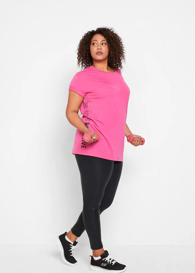 Camiseta deportiva de Lyocell Pink lady