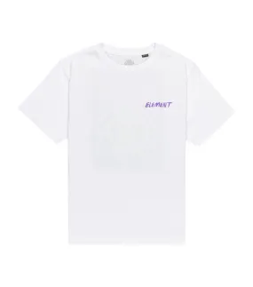 Camiseta ELEMENT Jurassic  Tees -Bright White - Solid