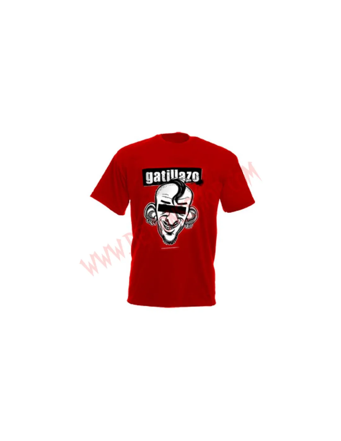 Camiseta MC Gatillazo (Roja)