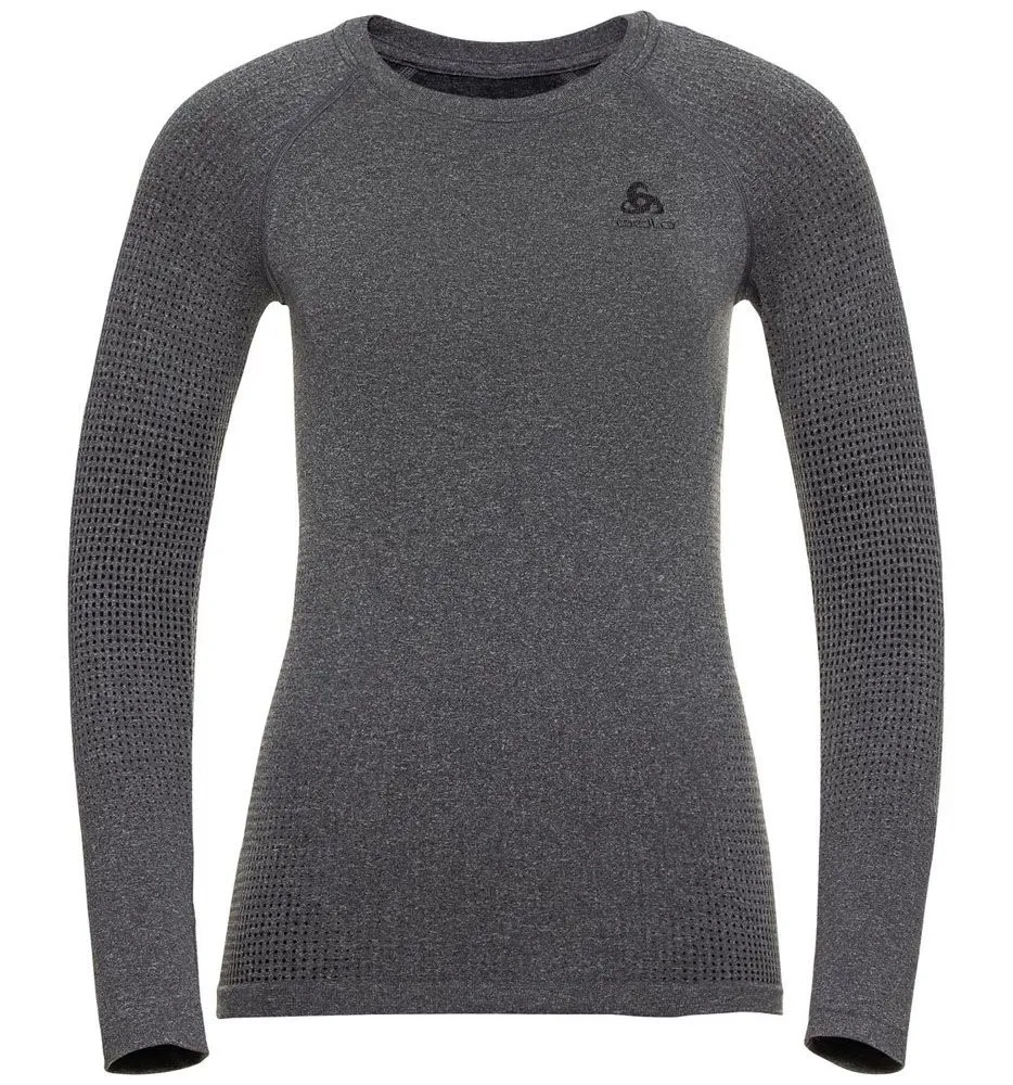 Camiseta odlo Performance Warm Eco Bl Top Crew Neck W