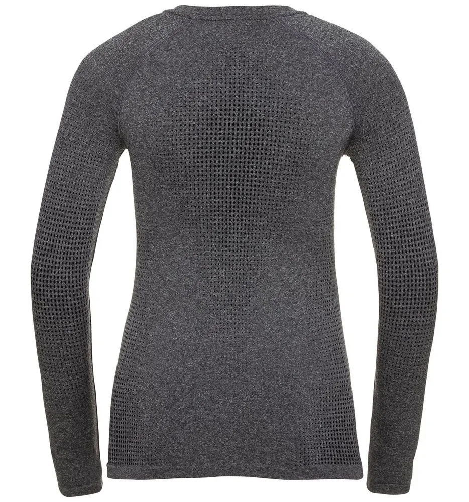 Camiseta odlo Performance Warm Eco Bl Top Crew Neck W