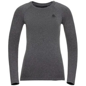 Camiseta odlo Performance Warm Eco Bl Top Crew Neck W