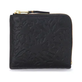 Cartera Comme Des Garçons Wallet Relieve Forest negro