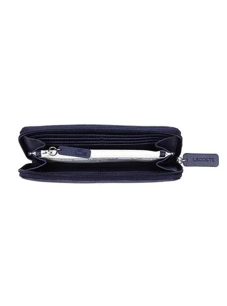 Cartera Lacoste L1212 Marino Para Mujer