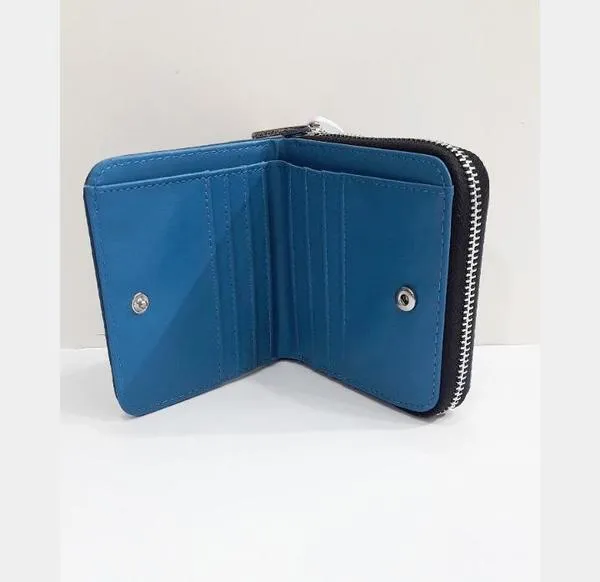 cartera mini don algodÓn azul cielo