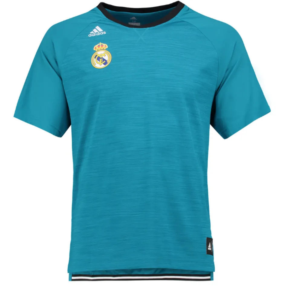 Cubre Real Madrid Basketball Shooter Jersey Teal 2017/18