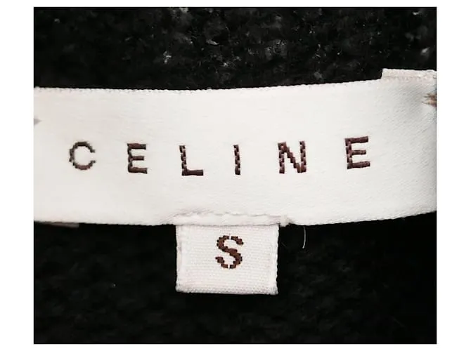 Céline Jersey de mezcla de cachemir pintado metalizado de Celine x Michael Kors Negro 