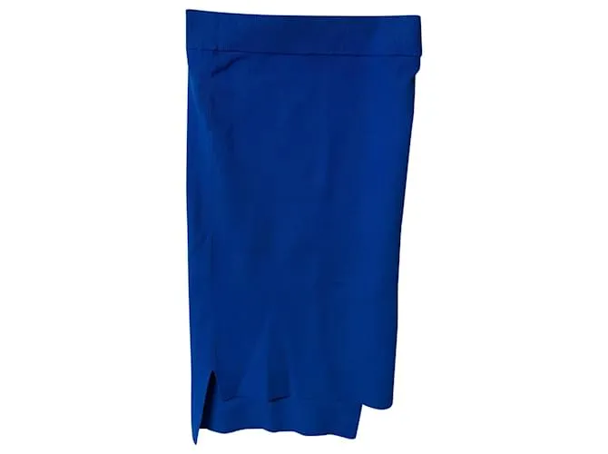 Donna Karan Conjunto de jersey y falda en viscosa azul de DKNY 