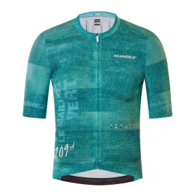 Jersey SUAREZ AVANT LE MAILLOT VERT Tour de France Hombre Azul Turquesa Talla: CH MCJ2134600S1227