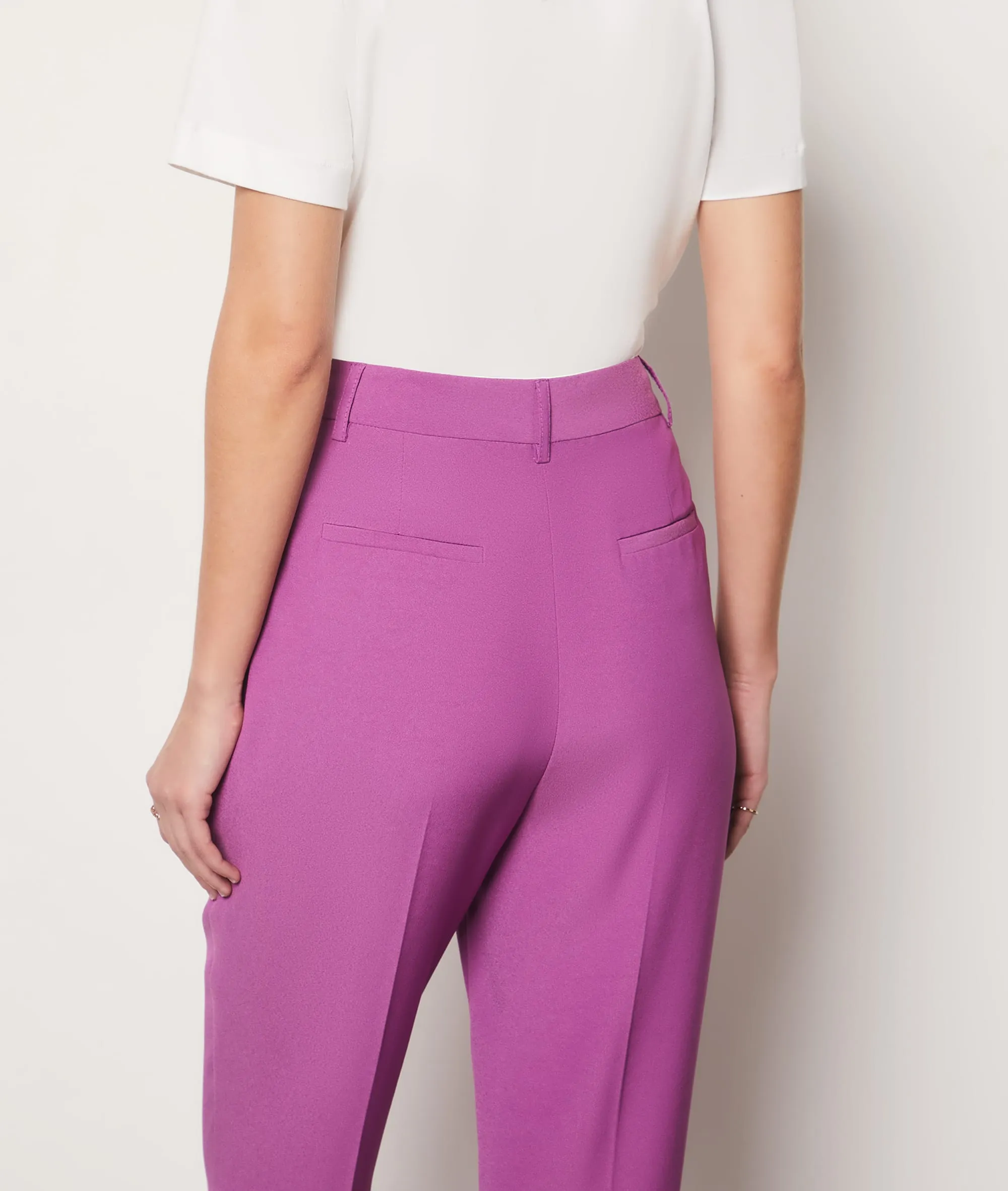 Pantalón corte zanahoria UMANYA PRUNE - ETAM