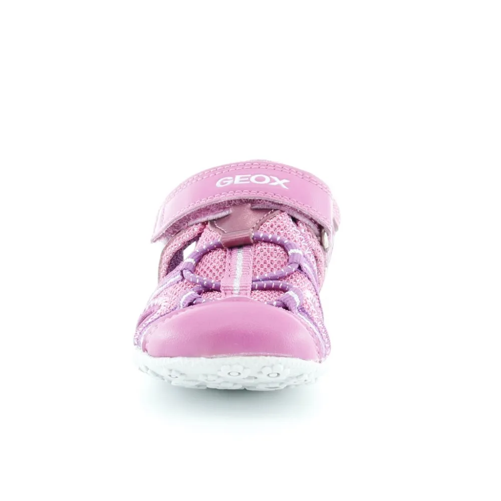 Sandalias de niña Geox Roxanne Fucsia-Rosa