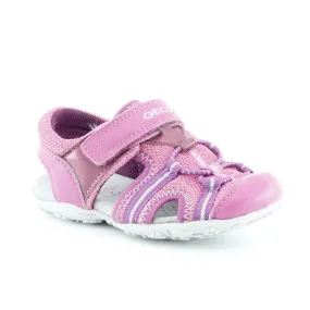 Sandalias de niña Geox Roxanne Fucsia-Rosa