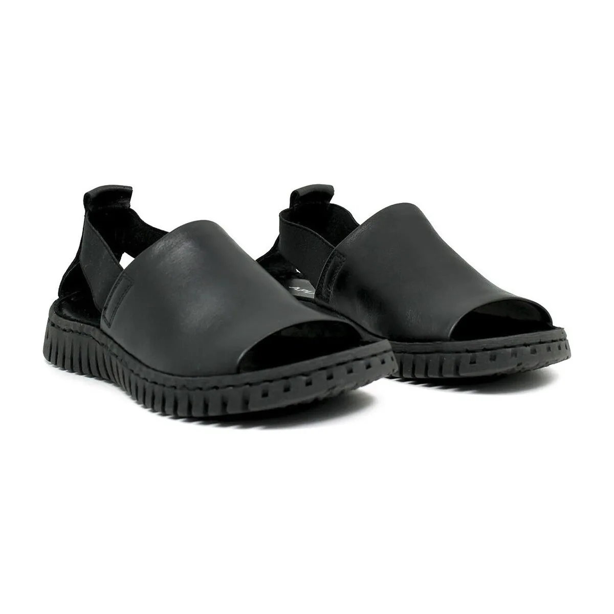 SANDALIAS FLEXIBLES NEGRO  1124302