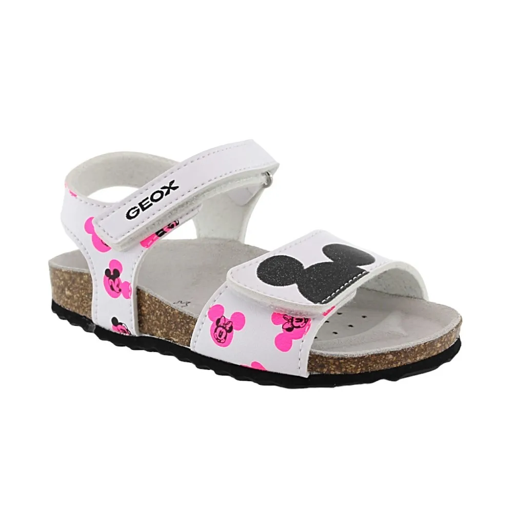 Sandalias Geox Chalky Minnie Blanco