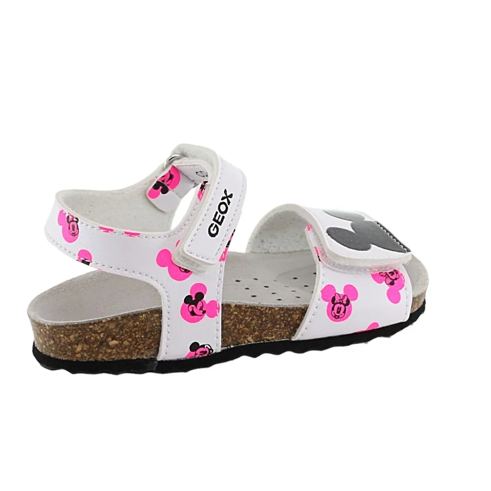 Sandalias Geox Chalky Minnie Blanco