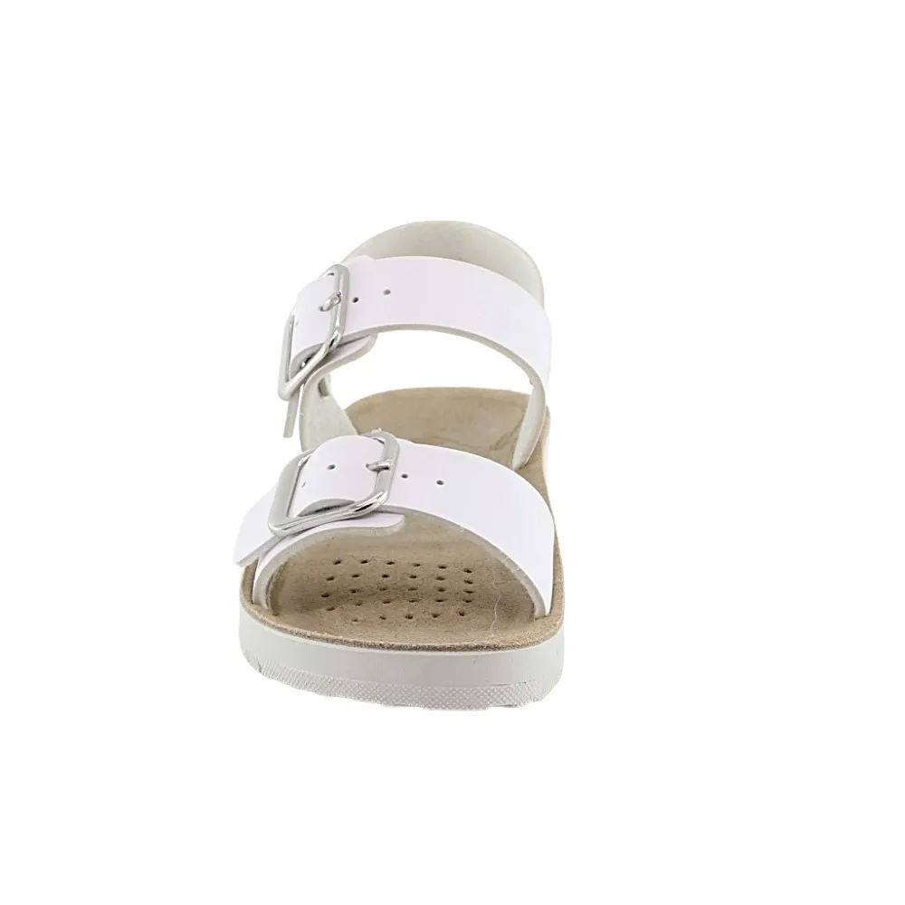 Sandalias Geox Costarei Blanco 2 hebillas