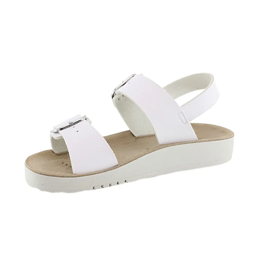 Sandalias Geox Costarei Blanco 2 hebillas