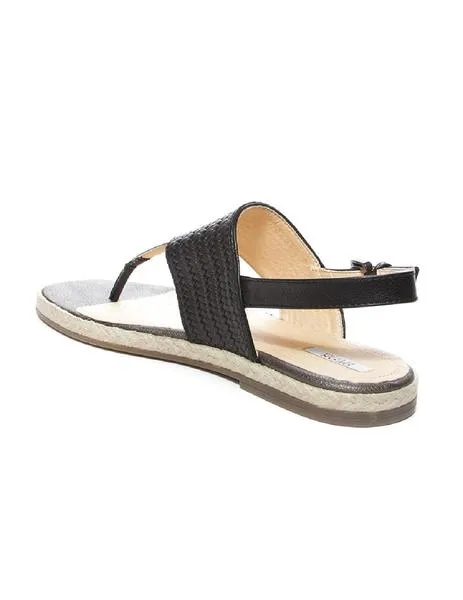 sandalias geox kolleen a negra