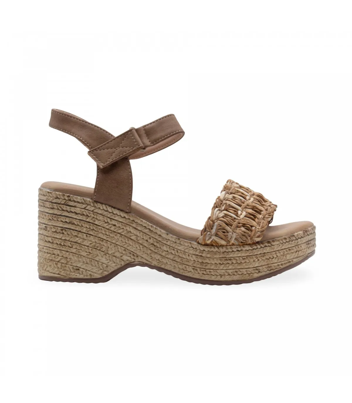 SANDALIAS PLATAFORMAS MUJER DOSPIES 2485-1