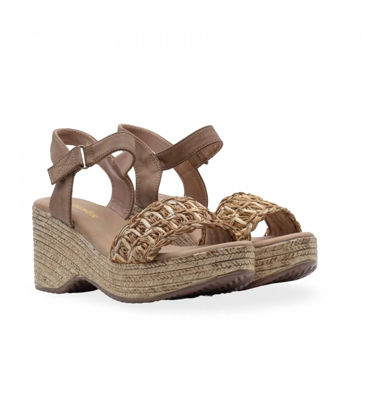 SANDALIAS PLATAFORMAS MUJER DOSPIES 2485-1