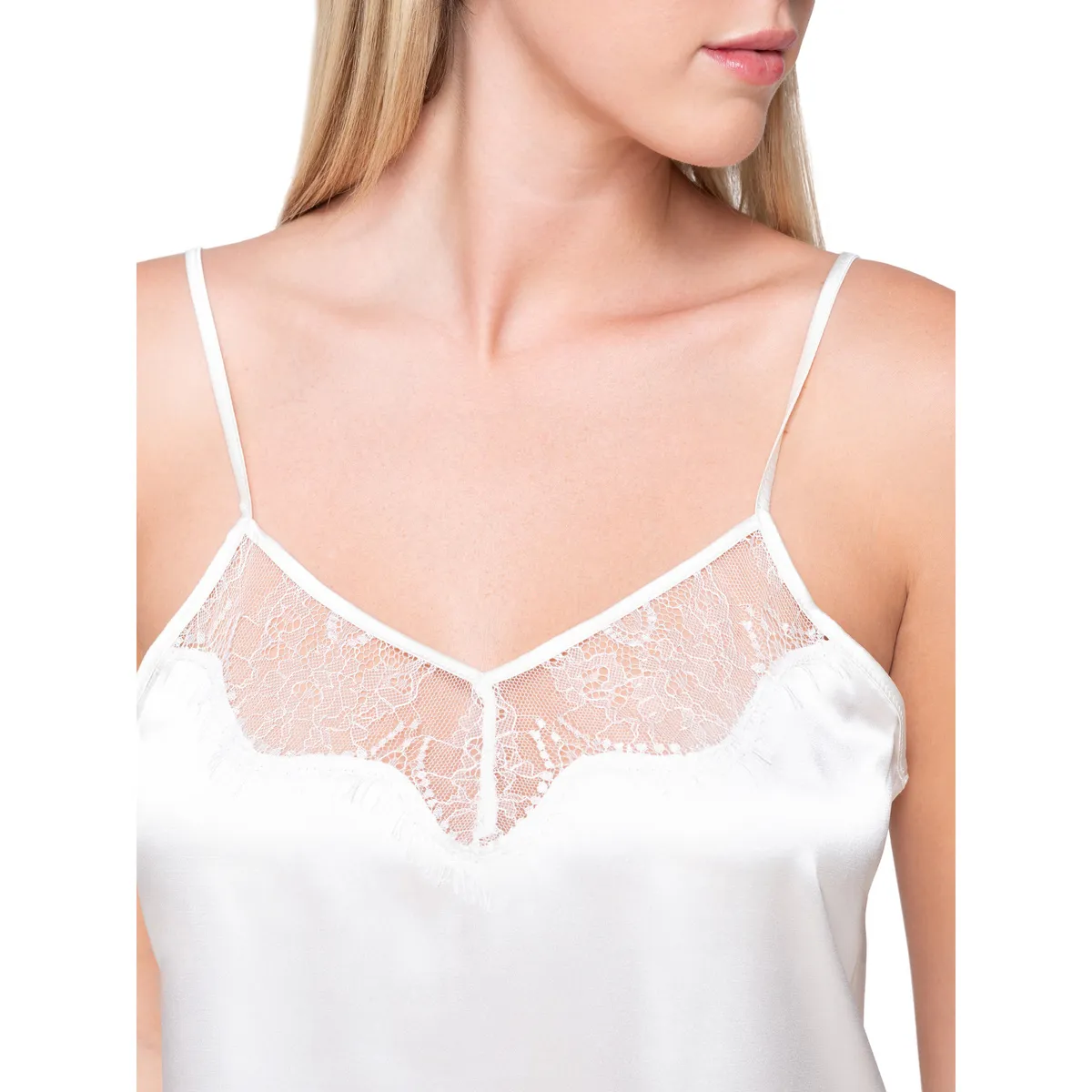 Top camisola sin tirantes Prestige Satin  Splendida