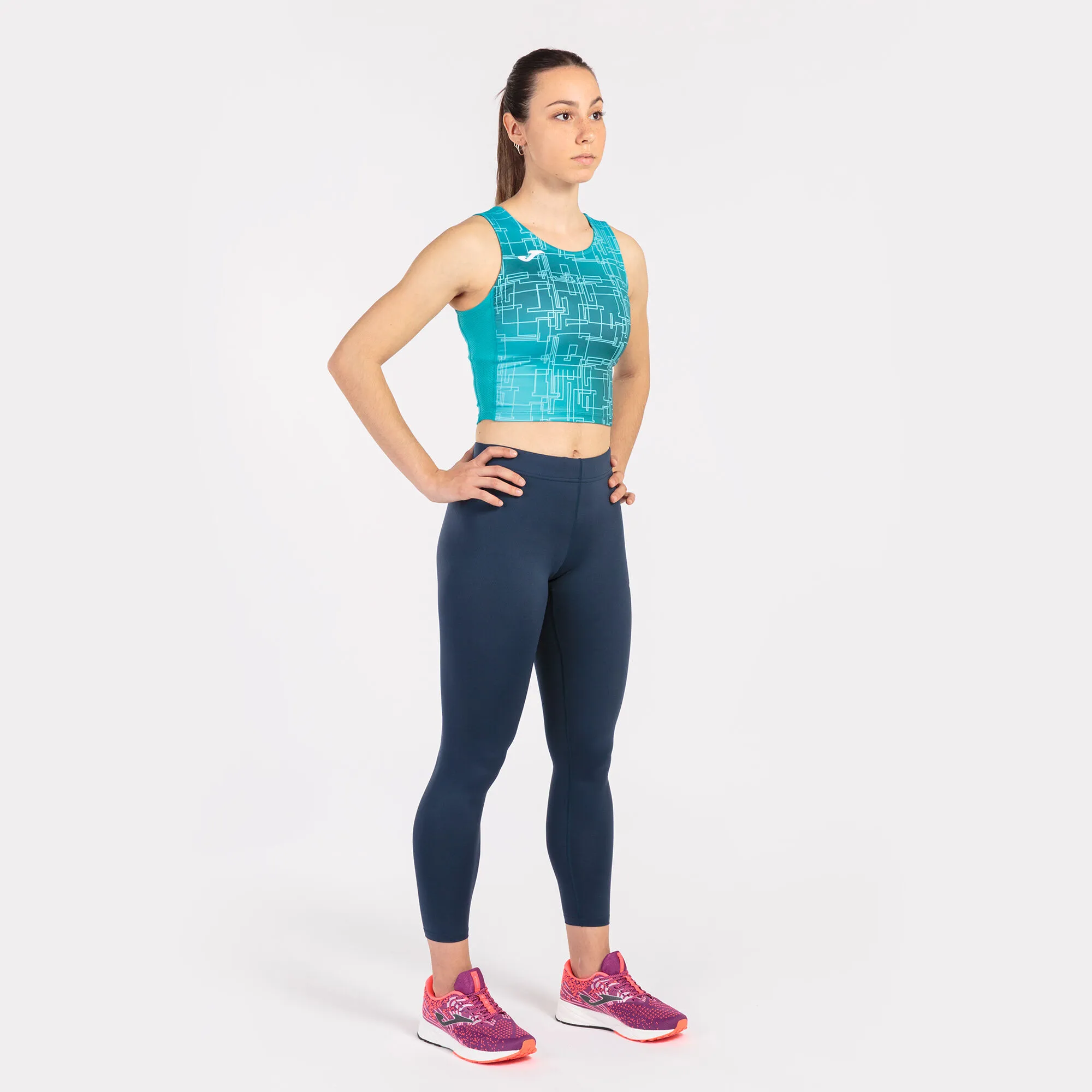 Top mujer Elite VIII turquesa