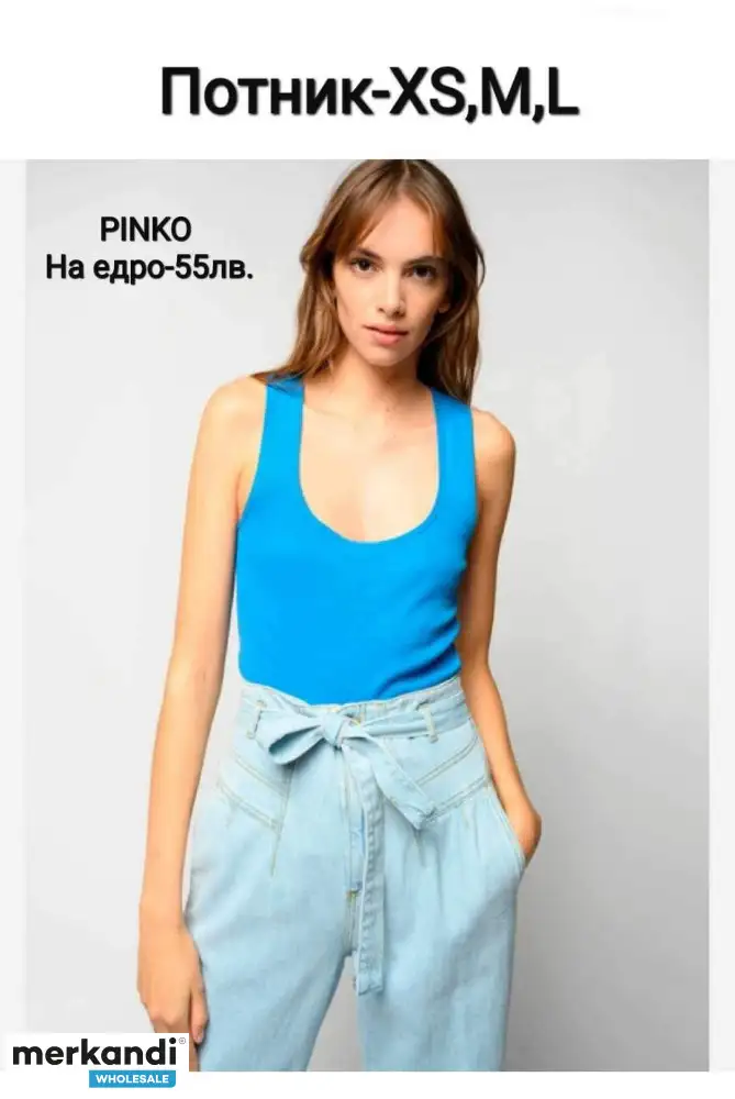 Top y camiseta de tirantes PINKO, colección mujer