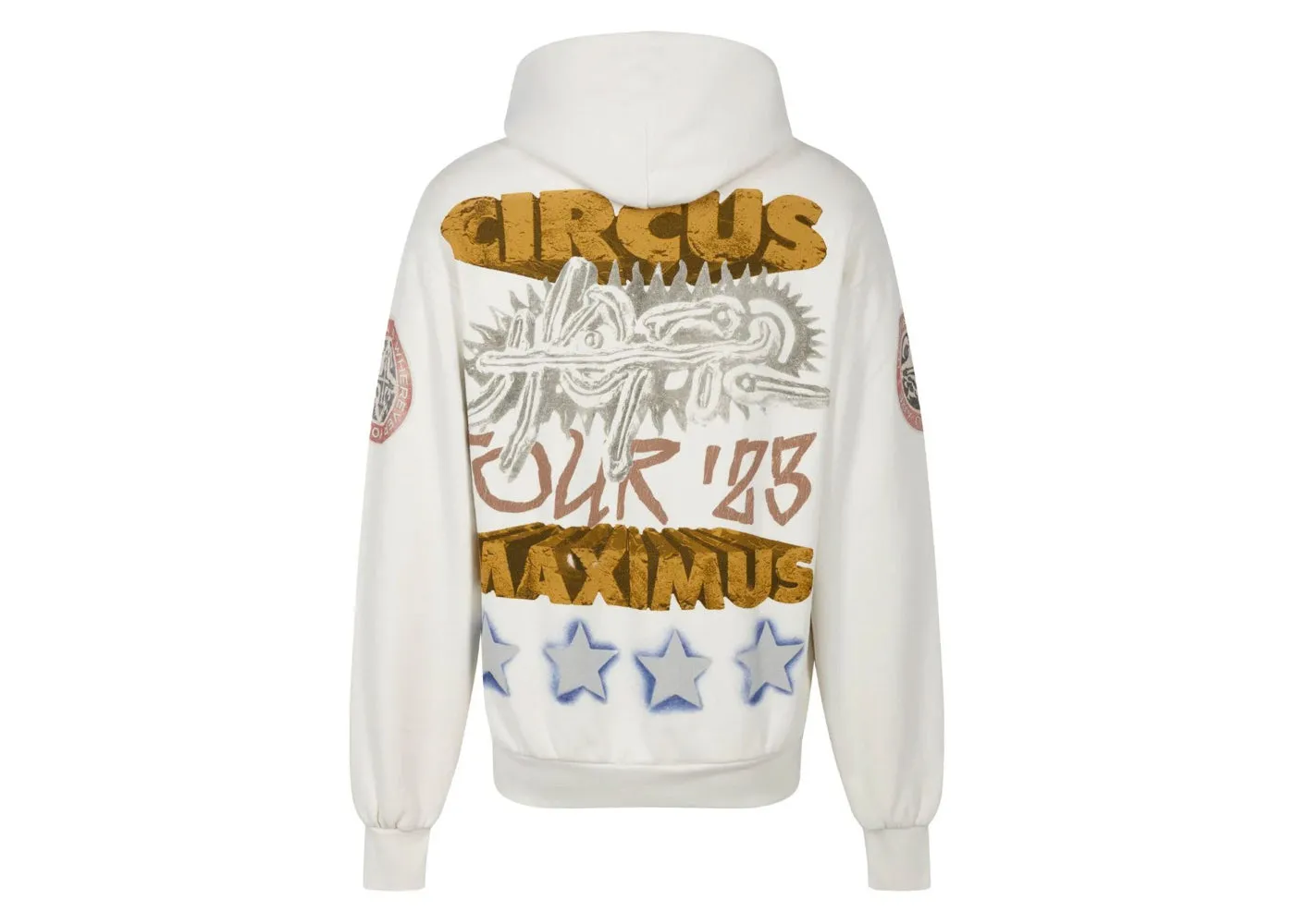 Travis Scott Utopia Circus Maximus 2023 Tour Hoodie White